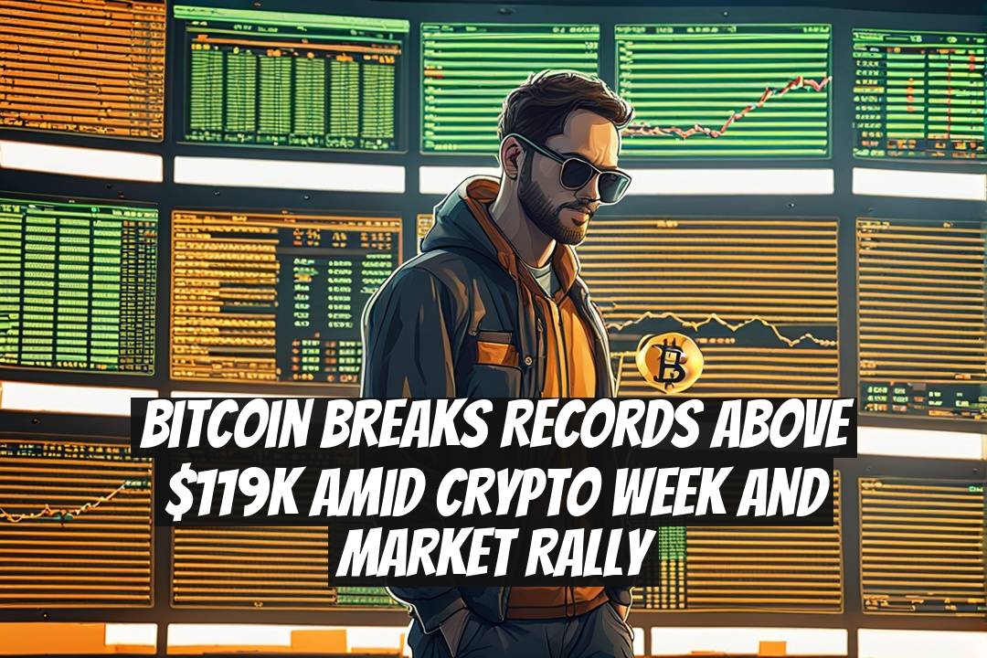Bitcoin Breaks Records Above $119K Amid Crypto Week and Market Rally