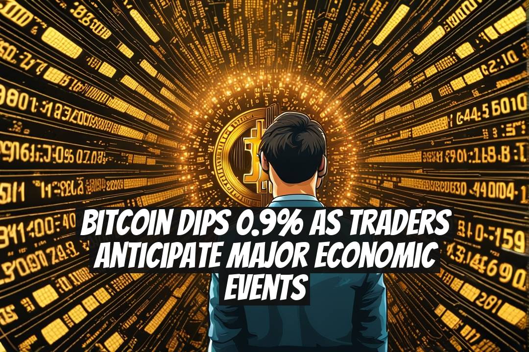 Bitcoin Dips 0.9% as Traders Anticipate Major Economic Events