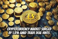 Cryptocurrency Market Surged by 1.5% Amid Trade Deal Hints