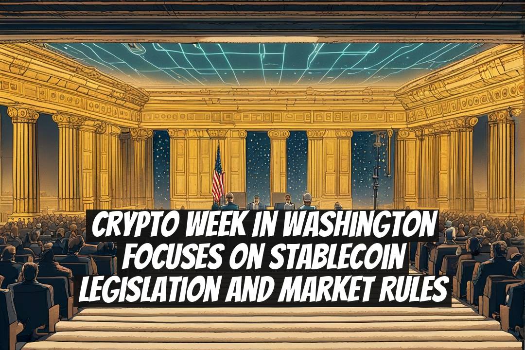 Crypto Week in Washington Focuses on Stablecoin Legislation and Market Rules