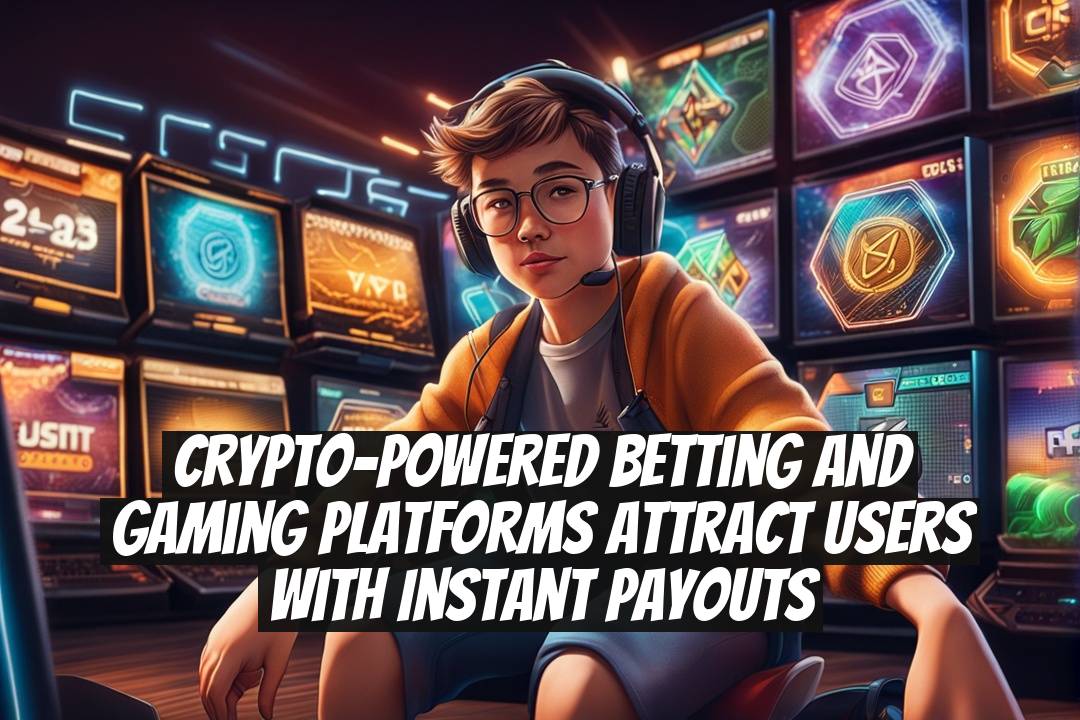 Crypto-powered betting and gaming platforms attract users with instant payouts