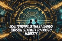 Institutional Interest Brings Unusual Stability to Crypto Markets