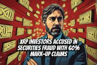 XRP Investors Accused in Securities Fraud with 60% Mark-Up Claims