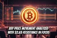 XRP price movement analyzed with $2.65 resistance in focus