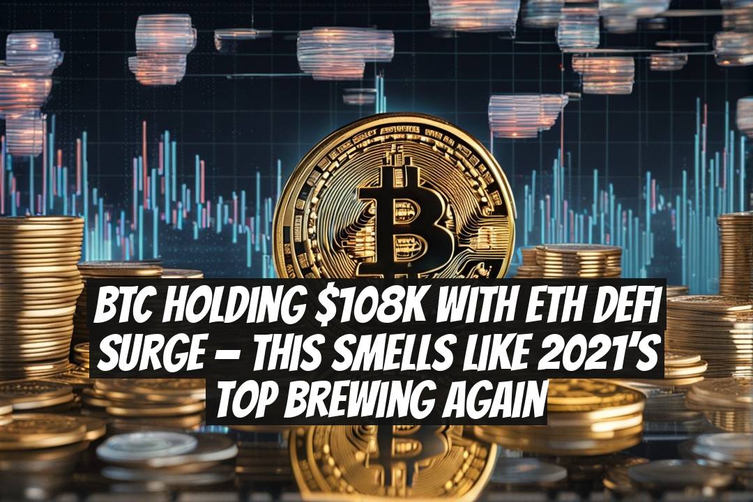 BTC holding $108K with ETH DeFi surge — this smells like 2021’s top brewing again