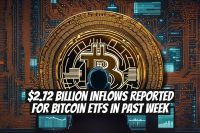 $2.72 Billion Inflows Reported For Bitcoin ETFs In Past Week