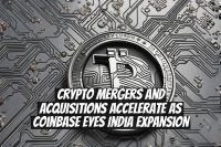 Crypto Mergers and Acquisitions Accelerate as Coinbase Eyes India Expansion