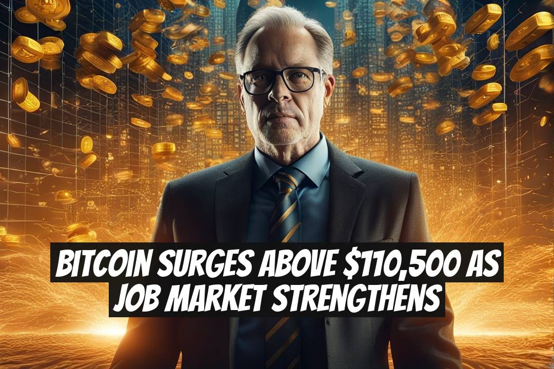 Bitcoin Surges Above $110,500 as Job Market Strengthens