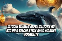 Bitcoin Whales Move Billions as BTC Dips Below $117K Amid Market Volatility