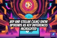 XRP and Stellar (XLM) Show Uptrends as Key Differences Highlighted