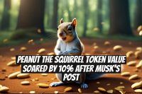 Peanut the Squirrel Token Value Soared by 10% After Musk's Post