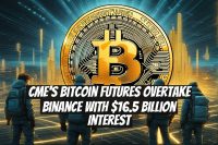 CME's Bitcoin Futures Overtake Binance with $16.5 Billion Interest