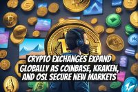 Crypto Exchanges Expand Globally as Coinbase, Kraken, and OSL Secure New Markets