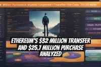 Ethereum's $32 Million Transfer and $25.7 Million Purchase Analyzed