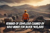 Reward of $349,028 Claimed by Solo Miner for Block 903,883