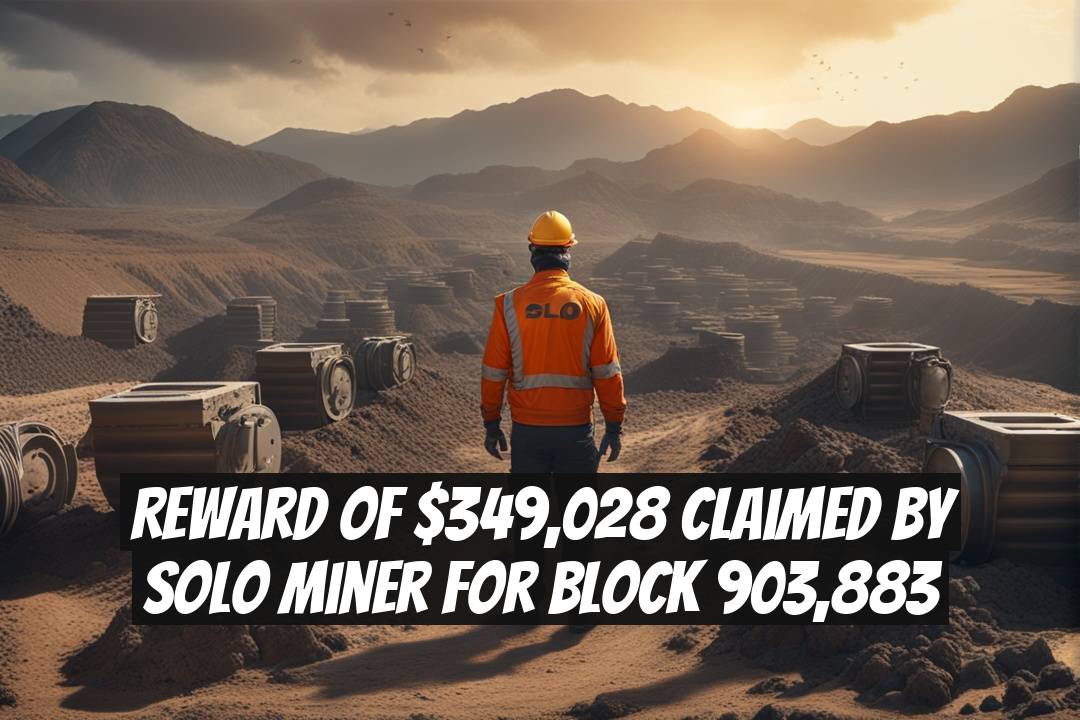 Reward of $349,028 Claimed by Solo Miner for Block 903,883