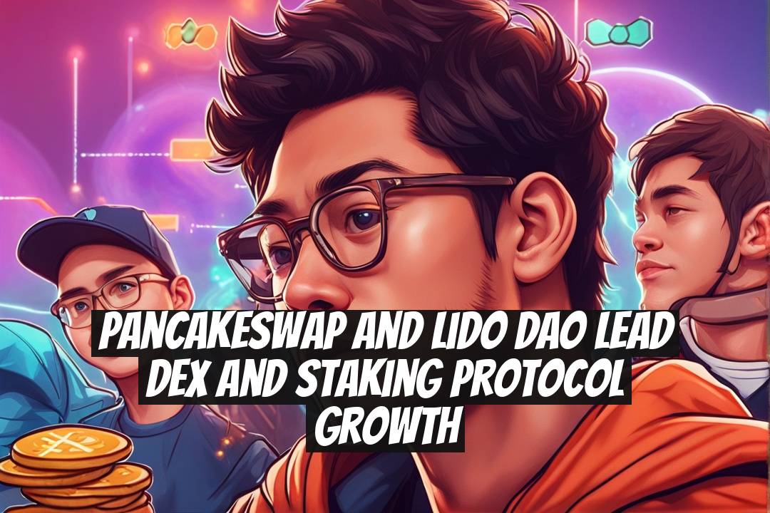 PancakeSwap and Lido DAO Lead DEX and Staking Protocol Growth