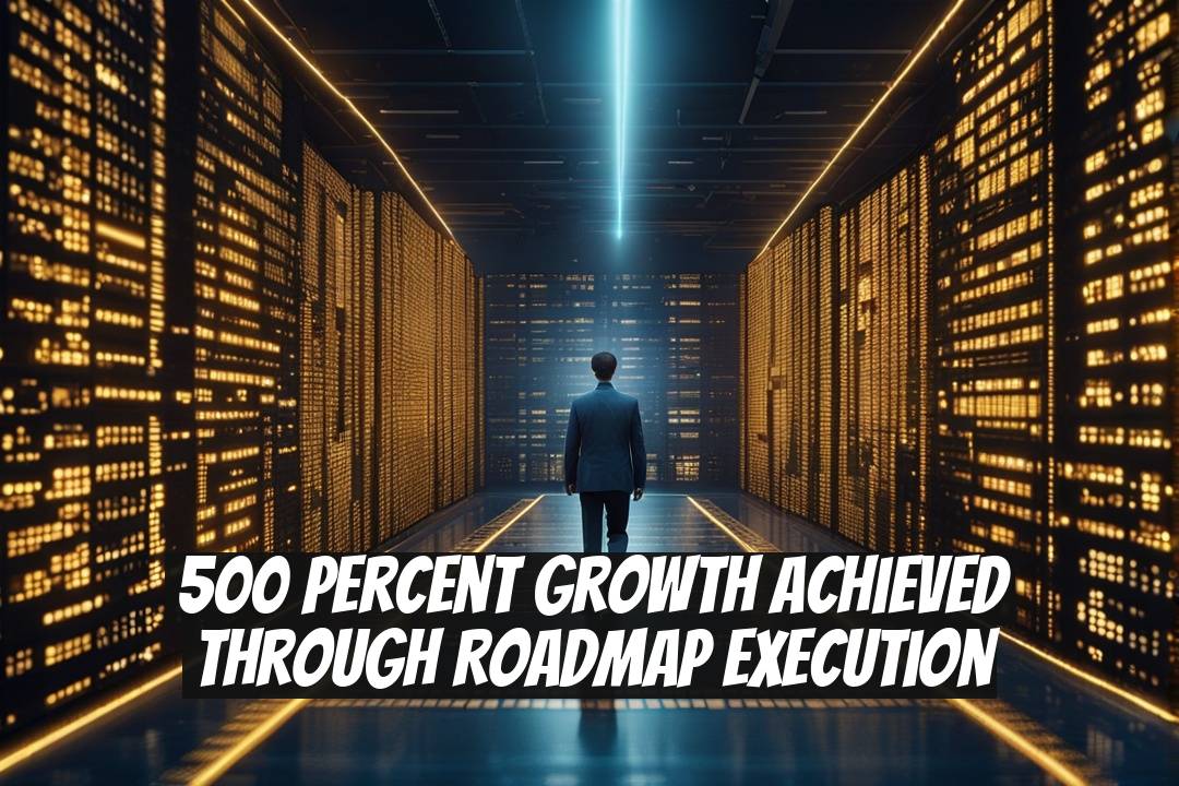 500 Percent Growth Achieved Through Roadmap Execution