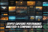 Crypto Exposure Performance Analyzed: 4 Companies Reviewed