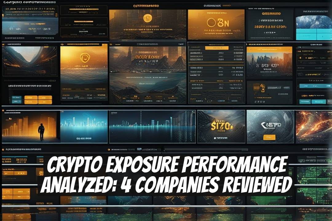 Crypto Exposure Performance Analyzed: 4 Companies Reviewed