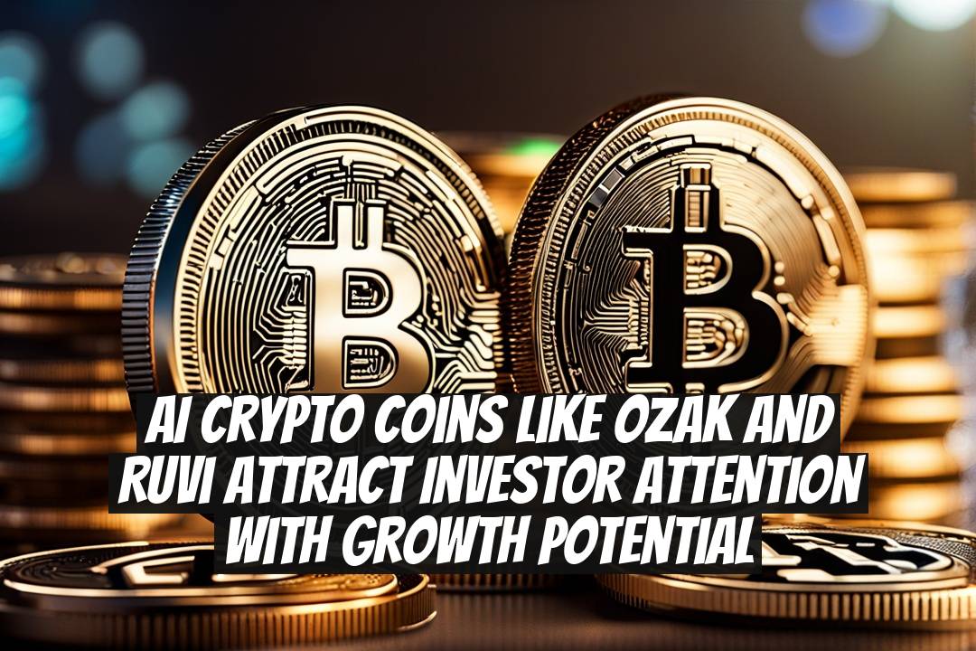 AI Crypto Coins Like Ozak and Ruvi Attract Investor Attention With Growth Potential