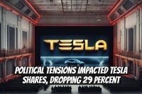 Political Tensions Impacted Tesla Shares, Dropping 29 Percent