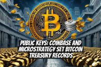 Public Keys: Coinbase and MicroStrategy Set Bitcoin Treasury Records