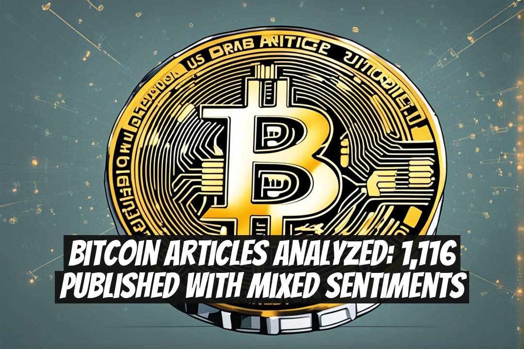 Bitcoin Articles Analyzed: 1,116 Published with Mixed Sentiments