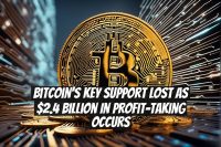 Bitcoin's Key Support Lost as $2.4 Billion in Profit-Taking Occurs