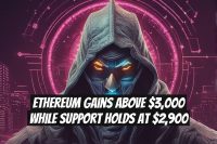 Ethereum Gains Above $3,000 While Support Holds at $2,900