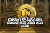 Ethereum's Key $2,500 Mark Reclaimed After Golden Cross Signal