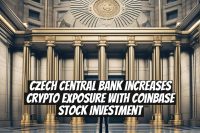 Czech Central Bank Increases Crypto Exposure With Coinbase Stock Investment