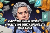Crypto Investment Products Attract $1.9B Weekly Inflows, ETH Leads Surge