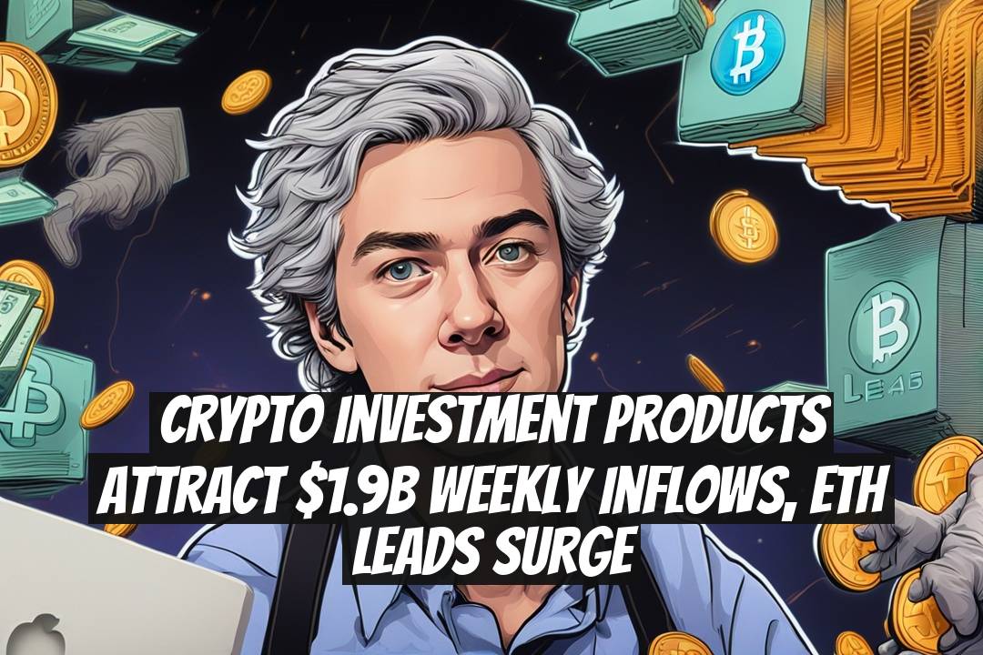Crypto Investment Products Attract $1.9B Weekly Inflows, ETH Leads Surge