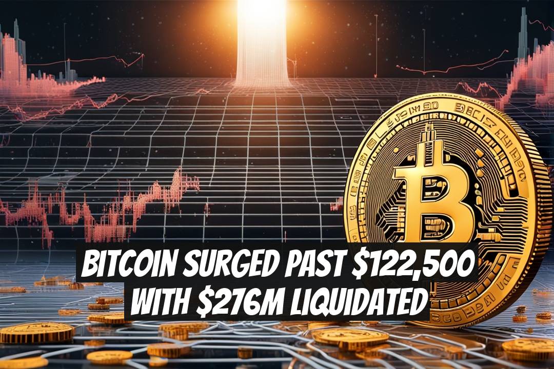 Bitcoin Surged Past $122,500 with $276M Liquidated