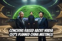Concerns Raised About Nvidia CEO's Planned China Meetings