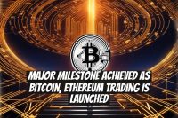 Major Milestone Achieved as Bitcoin, Ethereum Trading is Launched
