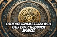 Circle and Coinbase Stocks Rally After Crypto Legislation Advances