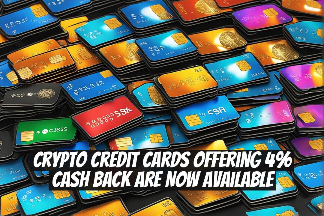 Crypto Credit Cards Offering 4% Cash Back Are Now Available