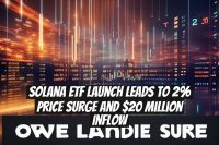 Solana ETF Launch Leads to 2% Price Surge and $20 Million Inflow
