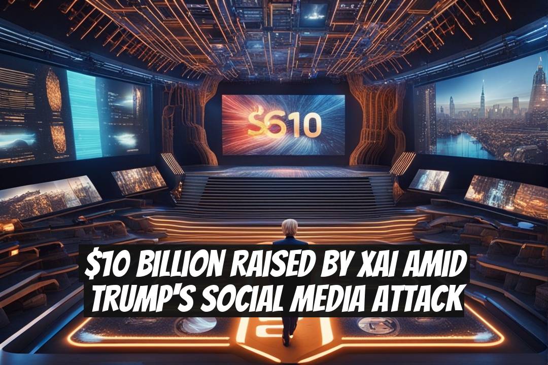 $10 Billion Raised by xAI Amid Trump's Social Media Attack