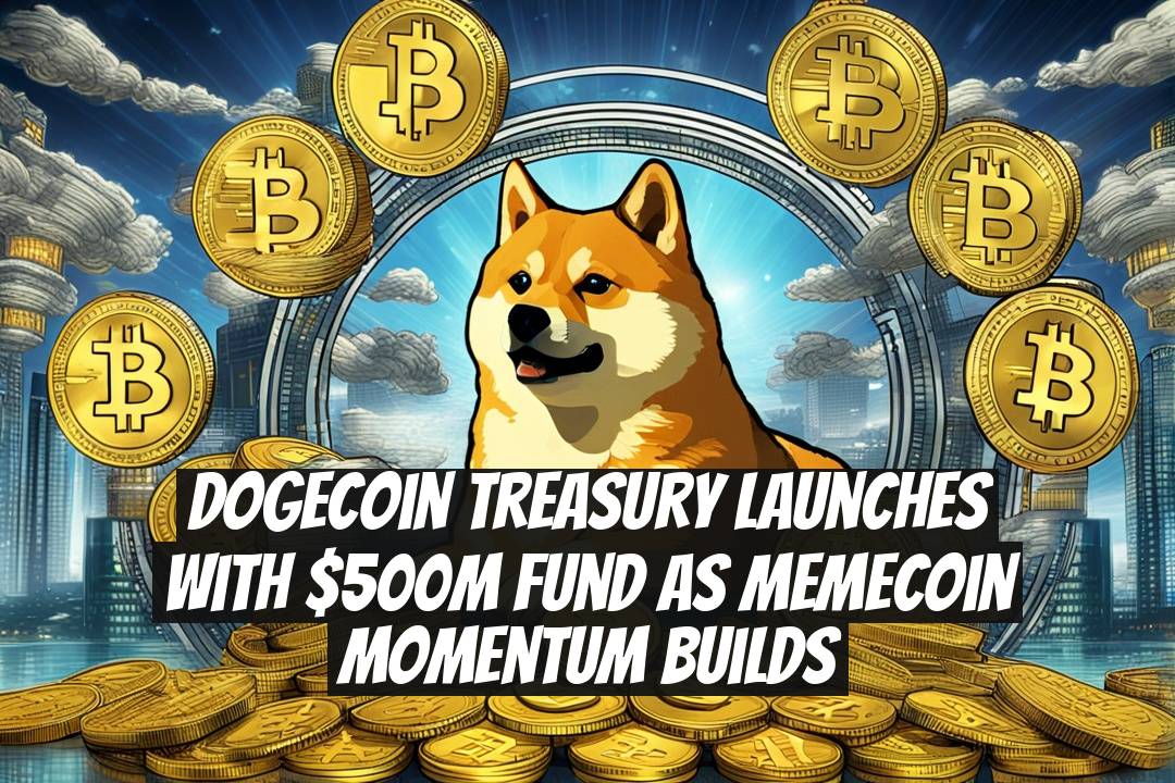 Dogecoin Treasury Launches With $500M Fund as Memecoin Momentum Builds