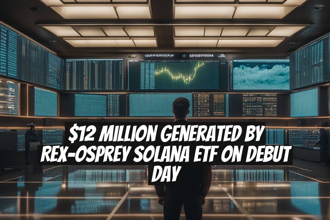 $12 Million Generated by Rex-Osprey Solana ETF on Debut Day