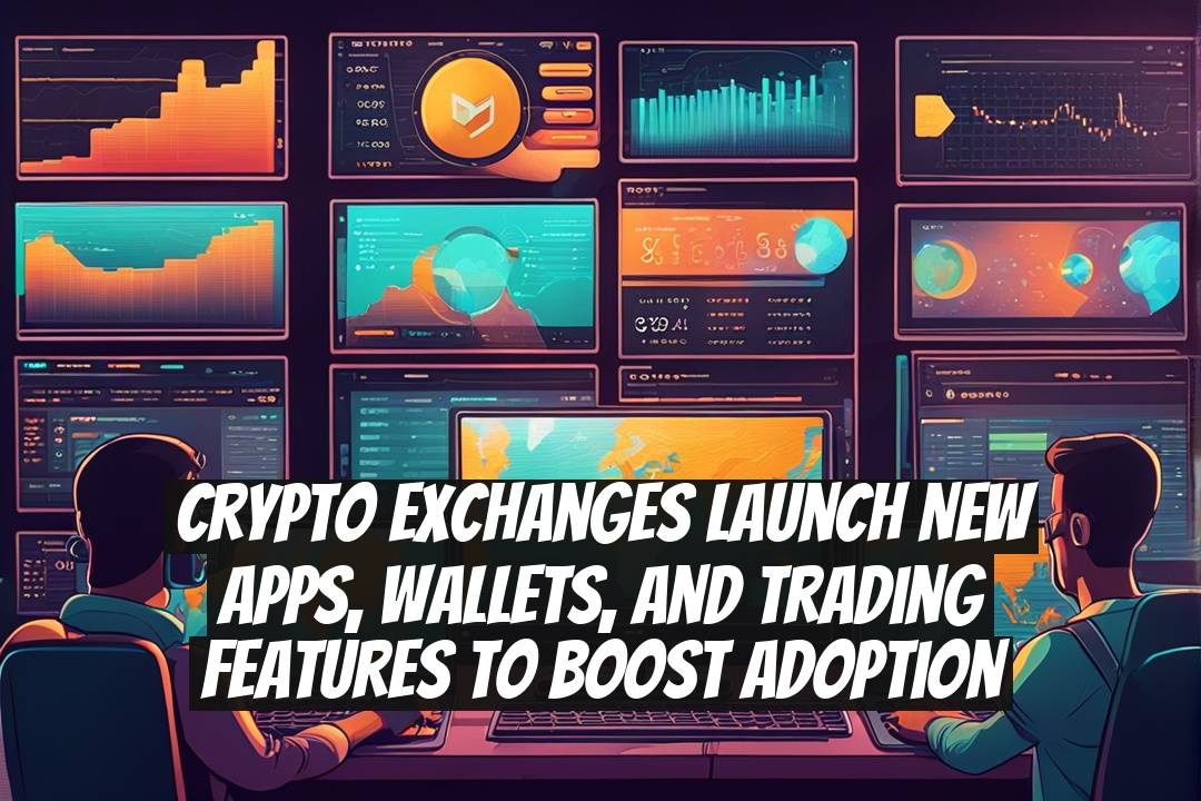 Crypto Exchanges Launch New Apps, Wallets, and Trading Features to Boost Adoption