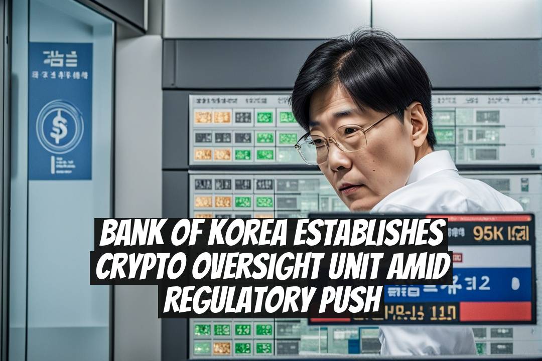 Bank of Korea Establishes Crypto Oversight Unit Amid Regulatory Push