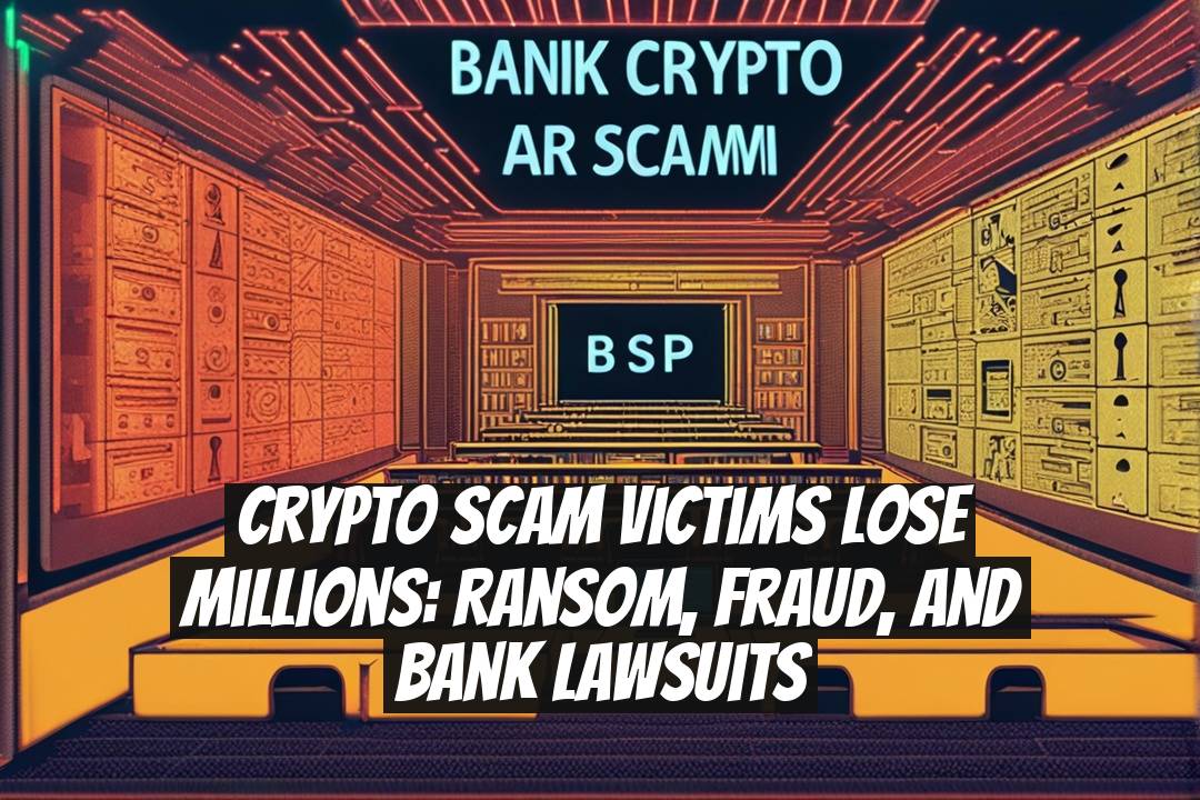 Crypto Scam Victims Lose Millions: Ransom, Fraud, and Bank Lawsuits