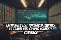 Exchanges List Tokenized Equities as TradFi and Crypto Markets Converge