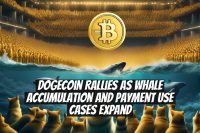 Dogecoin Rallies as Whale Accumulation and Payment Use Cases Expand