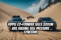 Ripple Co-Founder Sells $200M XRP, Raising Sell Pressure Concerns
