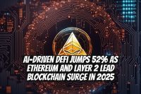 AI-Driven DeFi Jumps 52% as Ethereum and Layer 2 Lead Blockchain Surge in 2025